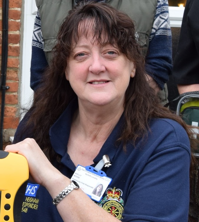 Shelley Moore, who is a call handler for EEAST and CFR.